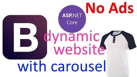 ASP.Net Core 3.1 - Create a Dynamic Home Page For Online EShop With Carousel - Part 2