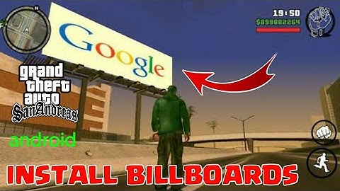 How to install billboards,Animated in gta sa Android 100kb