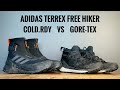 Adidas Terrex Free Hiker GTX vs COLD.RDY The Ultimate Out Door Shoe.