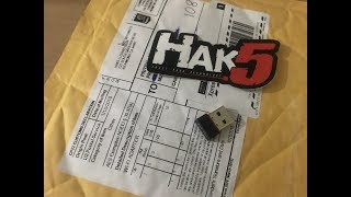 HAK5 RALINK USB WIFI ADAPTER RT5370 UNBOXKING