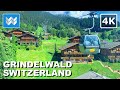 4k grindelwaldfirst gondola cable car ride in switzerland  scenic tour  vacation travel guide