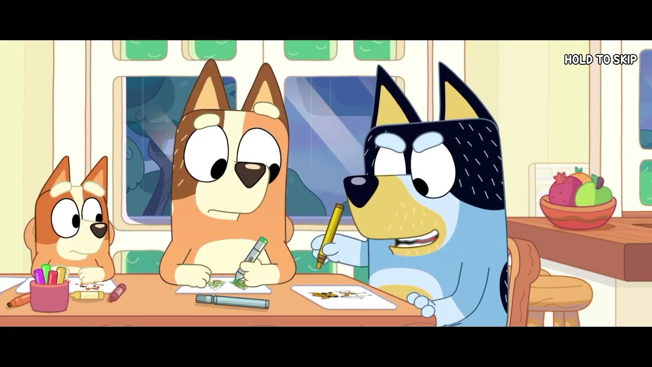 Si Biru: Permintaan Untuk Pena Emas - Bluey's: Quest For A Gold Pen