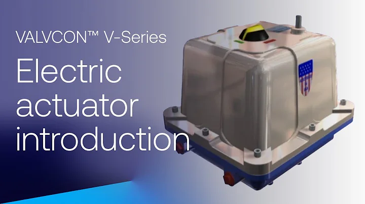 Neles VALVCON™ V-Series electric actuator: Introduction
