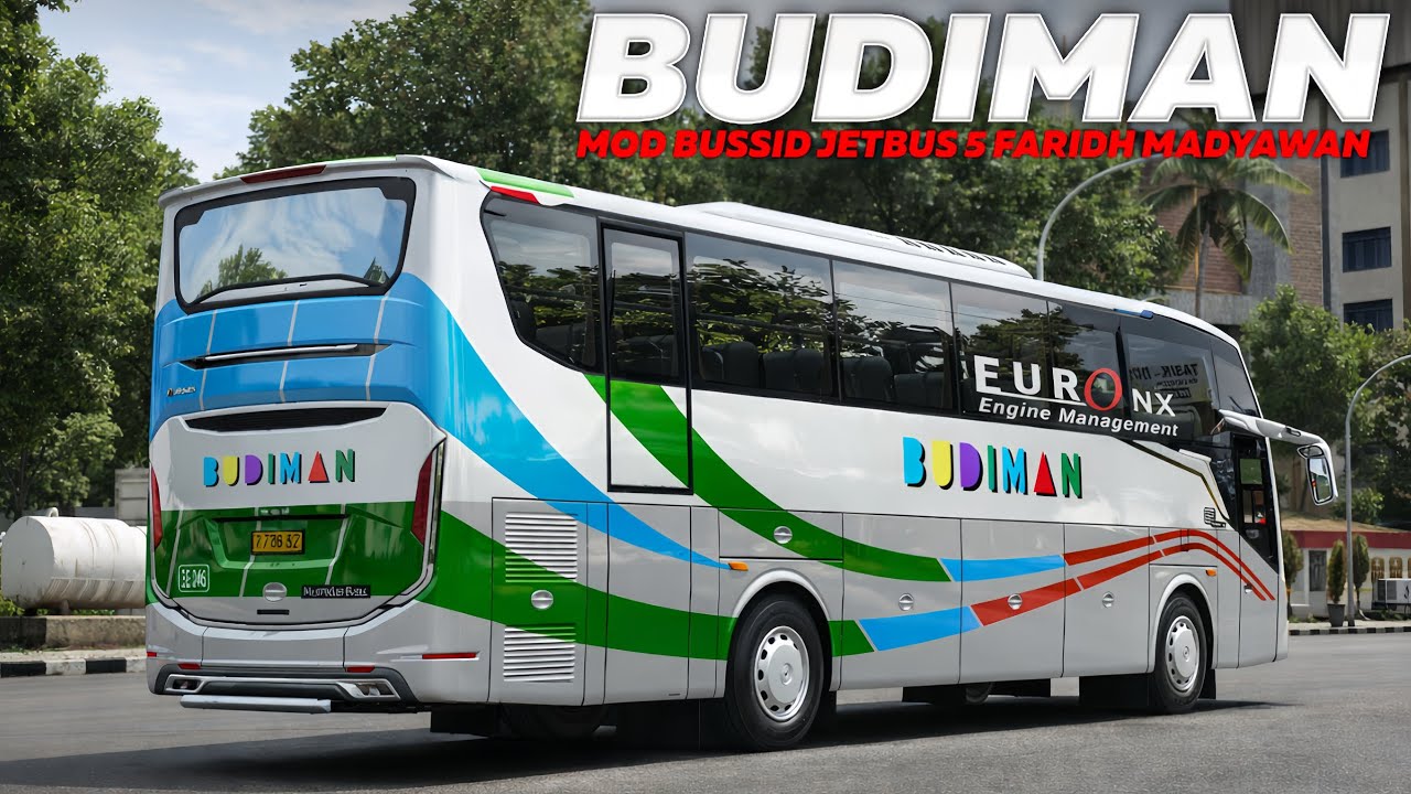 Mod bussid terbaru jetbus 5 faridh madyawan | share livery bus budiman
