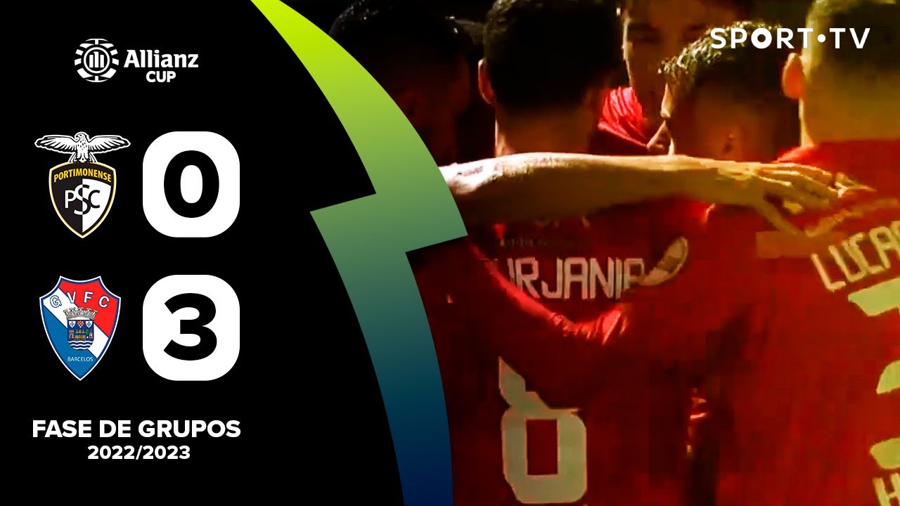 ⁣Resumo: Portimonense 0-3 Gil Vicente - Allianz Cup | SPORT TV