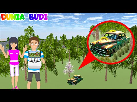 Hah!! Yuta Mio Panik Drone Merekam Ada Mobil Misterius Terbengkalai 100 Tahun Di Kota Sakura