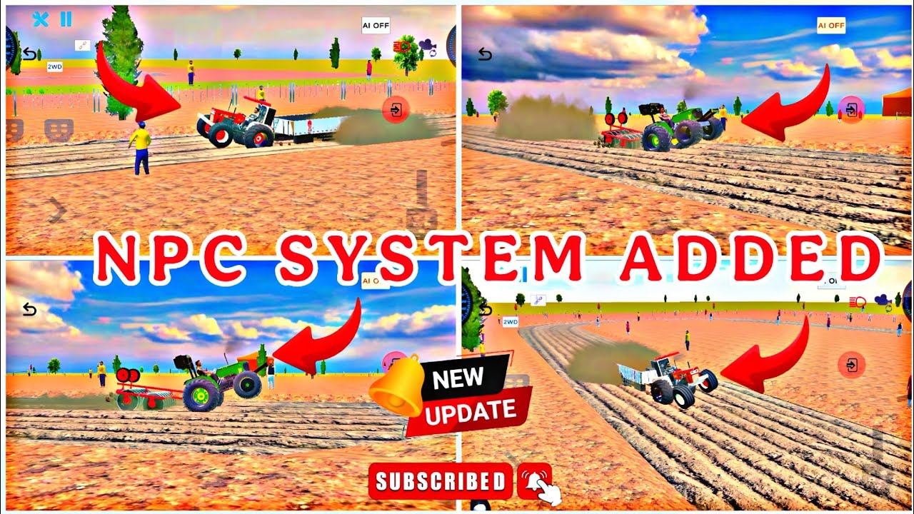 Npc system added in indian desi life simulator 3d game new update||