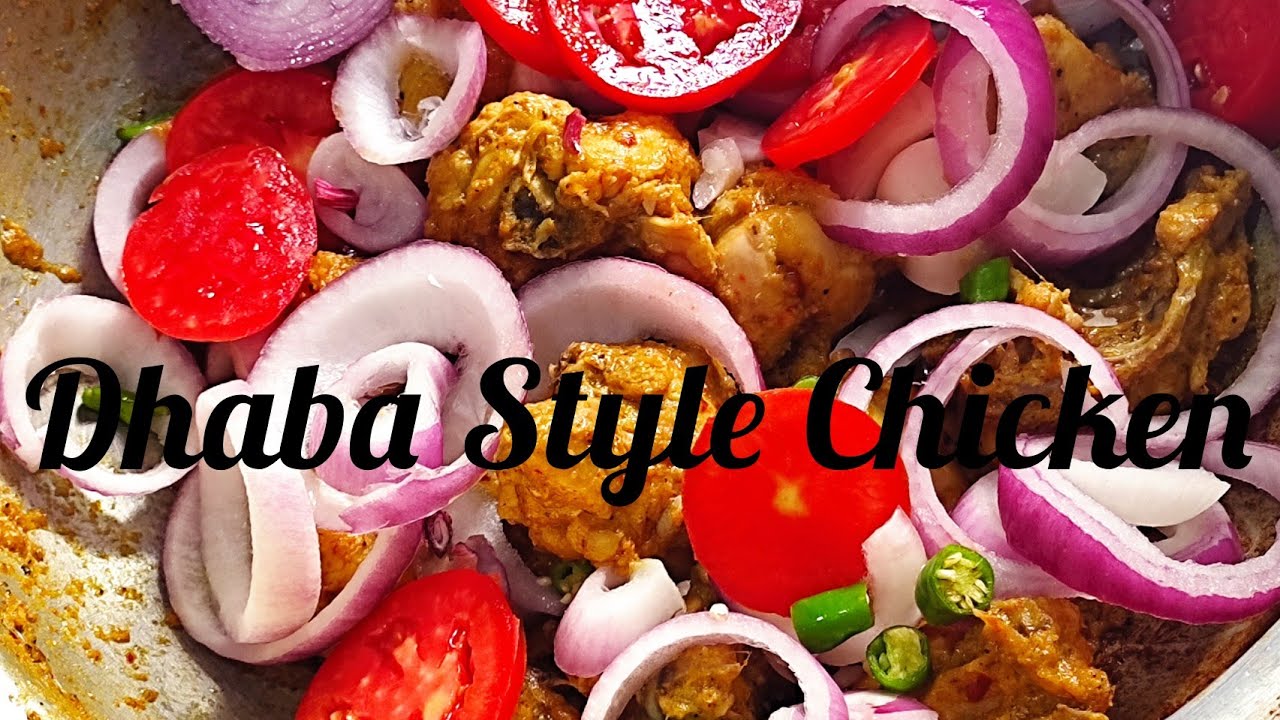 How To Make Dhaba Style Chicken Best Chicken Recipe ️. YouTube