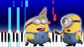 Despicable Me 2 - Happy (Piano Tutorial)