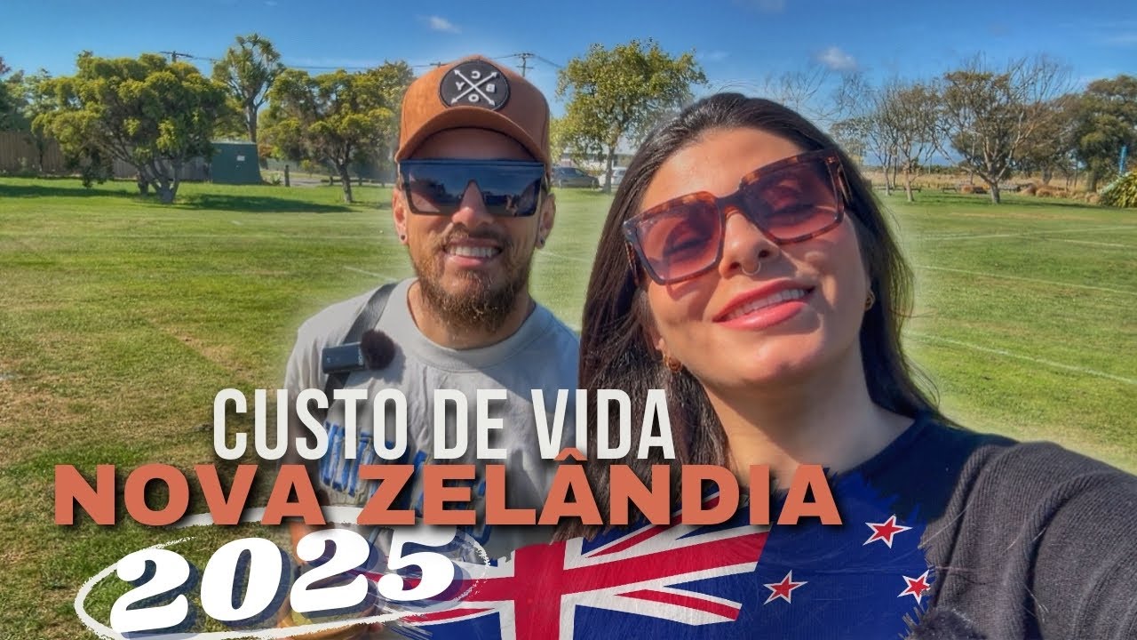 CUSTO DE VIDA ATUALIZADO 2025 NA NOVA ZELÂNDIA!! 🇳🇿 💰