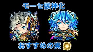 モーセ獣神化 おすすめわくわくの実 モンスト Youtube