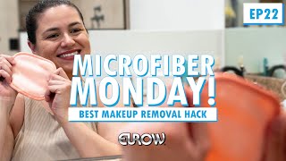 Easy Makeup Removal Hack Makeup Removal Microfiber Cloth Makeup Removal Hack For Sensitive Skin