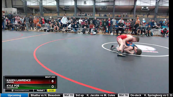 Cadet 113 Kagen Lawrence Oregon Vs Kyle Poe Washin...