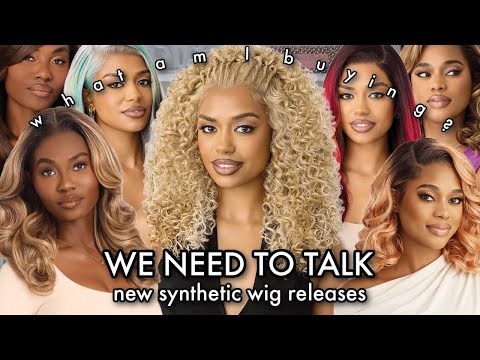 Are Outre's NEW Synthetic Wig Releases Worth the Hype? LET'S TALK.