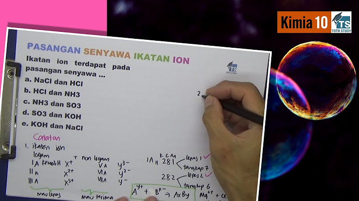 Pasangan senyawa berikut yang kedua duanya berikatan kovalen adalah