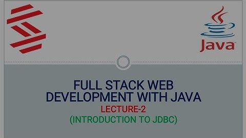 ADVANCE JAVA || JDBC || JDBC LECTURE-2 || BY SACHIN SIR || SCA