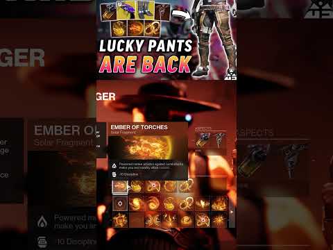 This LUCKY Pants PvE Build is Back and Even BETTER! [Destiny 2 Hunter Build]