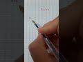 L écriture De La Lettre M En Cursive Minuscule