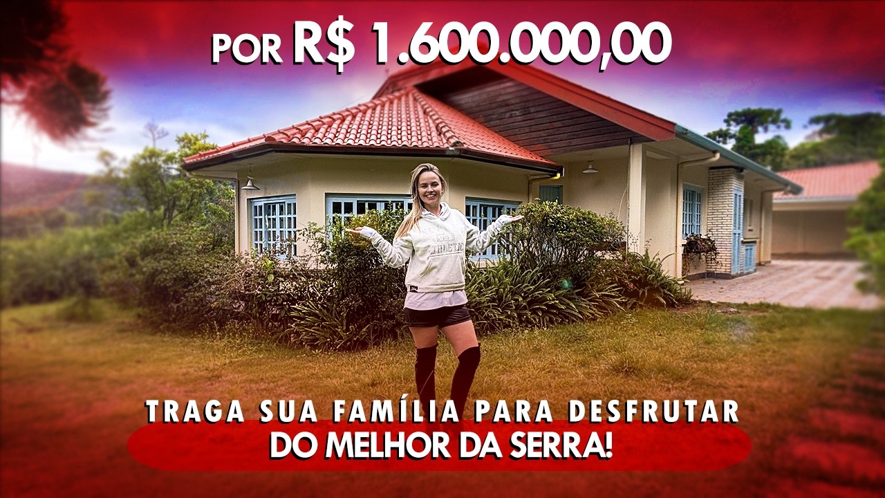 Vídeo do Imóvel: Casa com 3 dormitórios à venda, 317 m² por R$ 1.600.000 - Vale da Mantiqueira - Campos do Jordão/SP