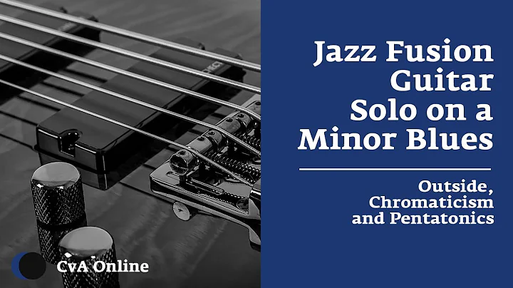 Jazz Fusion Guitar Solo on a Minor Blues | Lesson ...