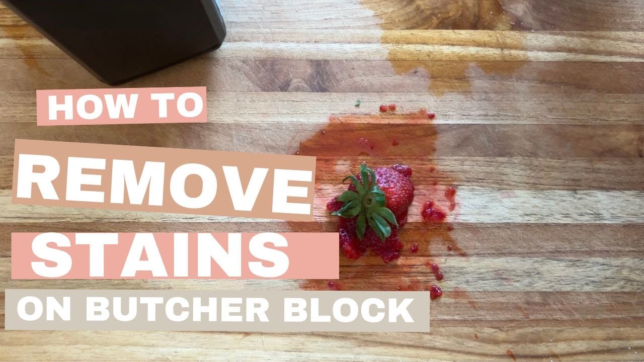 Say Goodbye To Butcher Block Stains With These Simple Hacks YouTube say-goodbye-to-butcher-block-stains-with-these-simple-hacks-youtube