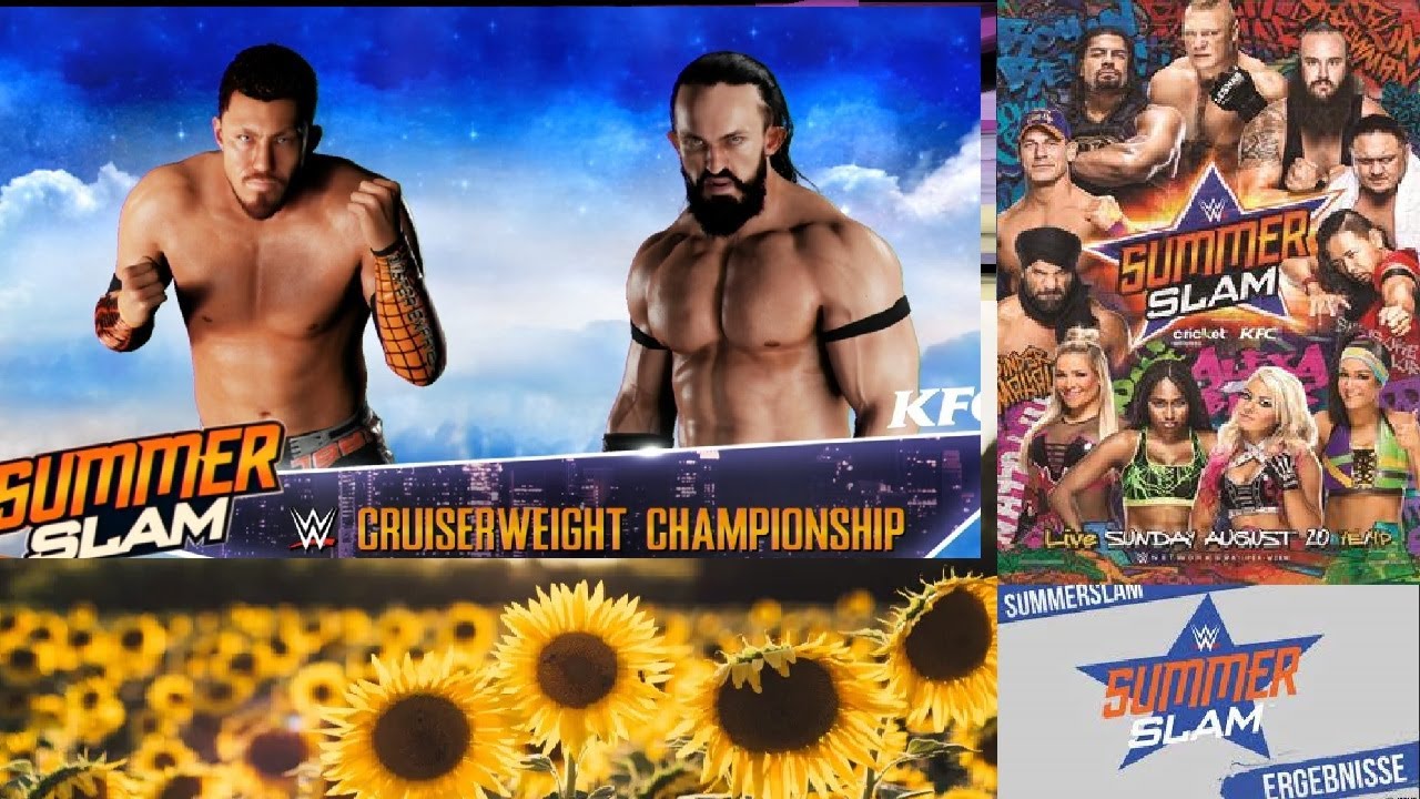 SummerSlam (2017) | Neville vs. Akira Tozawa