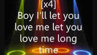 Video thumbnail of "Love You Long Time Lyrics - Black Eyed Peas"