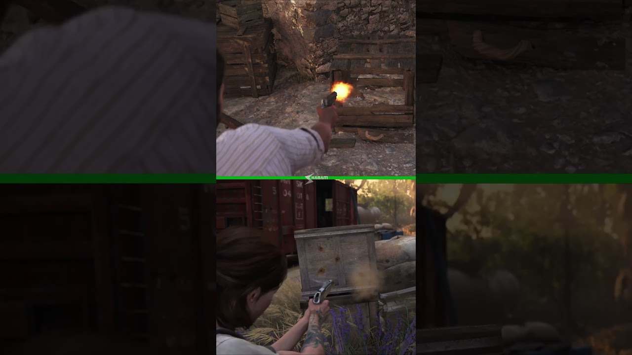 WOOD PHYSICS COMPARISON (MAFIA THE OLD COUNTRY VS TLOU2)