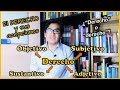 Derecho Objetivo, Subjetivo, Sustantivo y Adjetivo | Introducción al Derecho (#20)