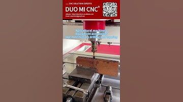 Hot melt friction drilling and tapping for agricultural machinery equipment parts.  #cncdrill #cnc