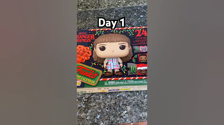 Stranger Things Funko Pop Advent Calendar (Day 1) #funkopop #strangerthings #christmas2024