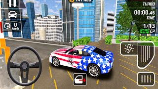 America Car Driving Simulator - Stunt Ramp Smash Car Impossible Car Stunt Android Gameplay screenshot 4