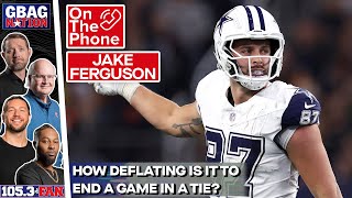 Jake Ferguson On A Cowboys Tie, Film Study Habits, Matchup Vs. Jets | GBAG Nation