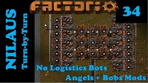 Lets Play Factorio S6E34 - New Tin Plate production with Angels Smelting