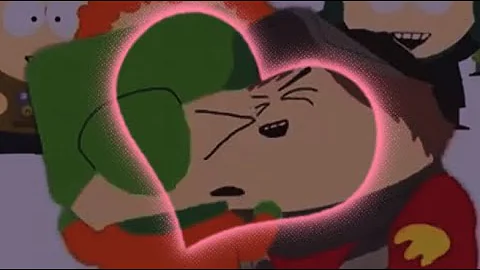 Cartman and Kyle being silly besties