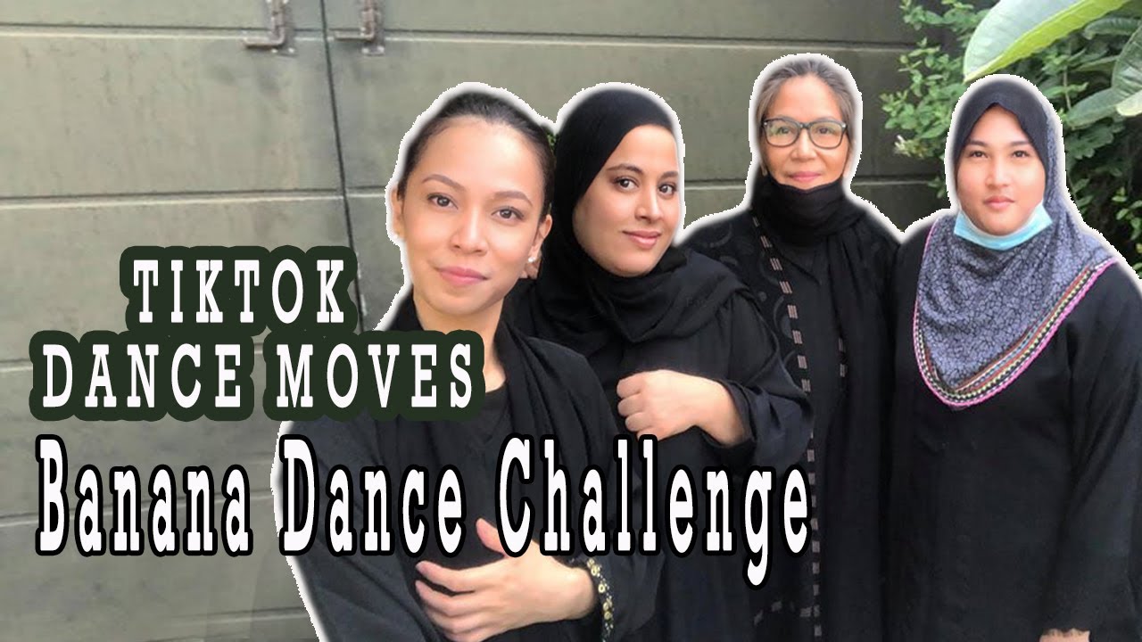 TIKTOK DANCE MOVES BANANA DANCE CHALLENGE YouTube
