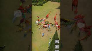Jurassic Warfare: Dino Battle # 2  #youtubeshorts  #ytshorts