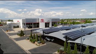 Brion Stapp and Stapp InterstateToyota- Hail canopies with solar panels