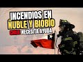 Incendios en Ñuble y Biobío: Chile se une para ayudar a las familias y a Bomberos