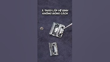 Tông đơ cắt không ngọt. Nguyên nhân là do đâu? #wahl #barber #barbershop #tongdocattoc  #tips