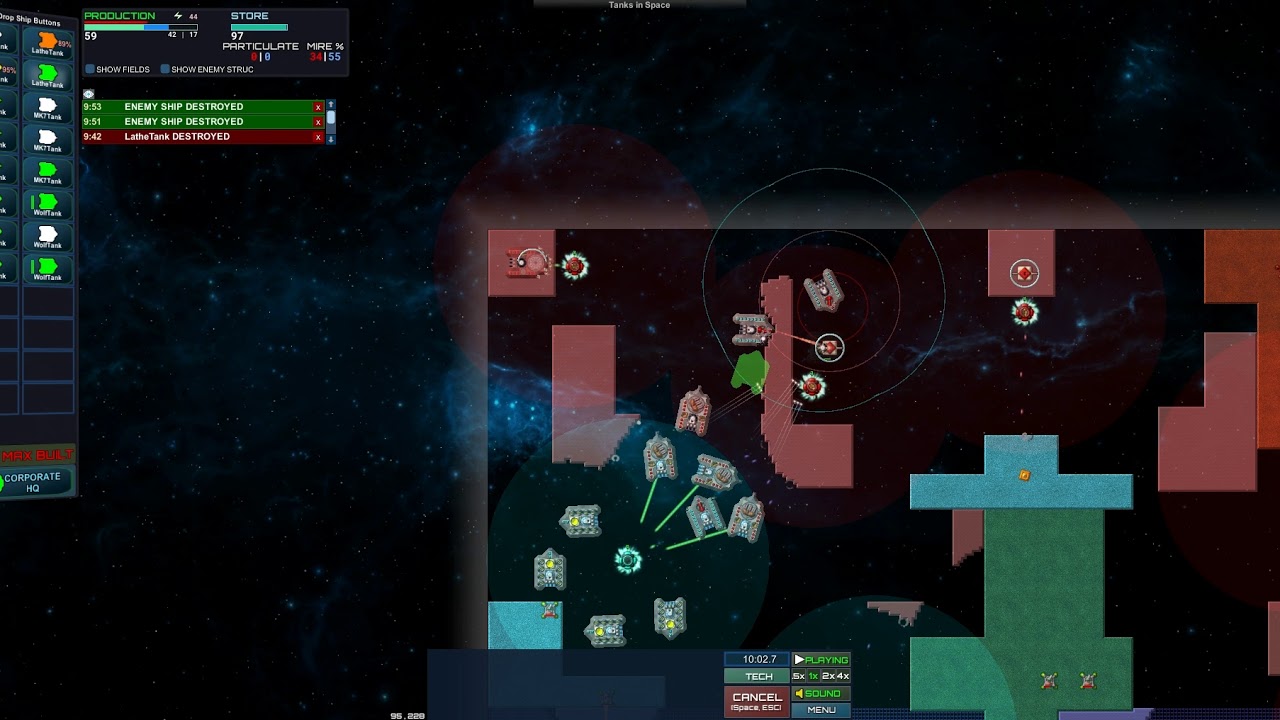 Particle Fleet Emergence EXCHANGE #36 Tanks in Space - jaworeq