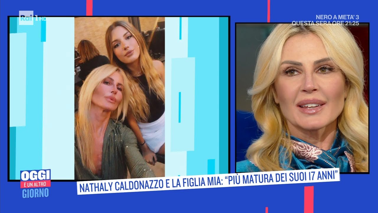 Nathaly Caldonazzo si racconta tra carriera e vita privata - Oggi è un altro giorno 11/04/2022