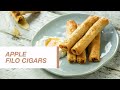 Apple filo cigars  food channel l recipes