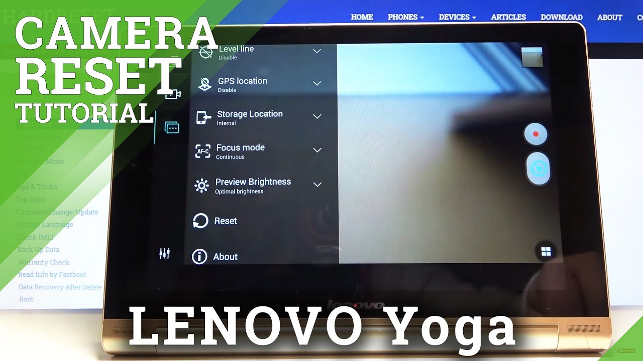 logitech camera settings for lenovo