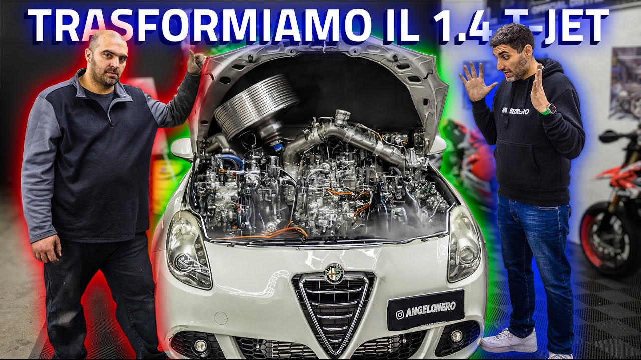 ALFA ROMEO T-JET - PRESSIONE  TURBO + CAVALLI! COME ABBIAMO FATTO??