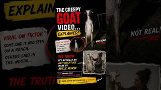 The Creepy Goat Video… EXPLAINED #creepyvideos #backrooms #analoghorror #darkinternet #internet
