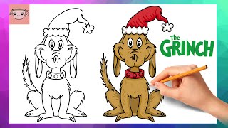 How To Draw Max from The Grinch - Christmas | Easy Drawing Tutorial