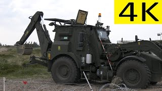 Mastiff Piranha JCB HMEE Engineers Danish Army Pioniere Dänische Streitkräfte Hærens Åben Hede 2022