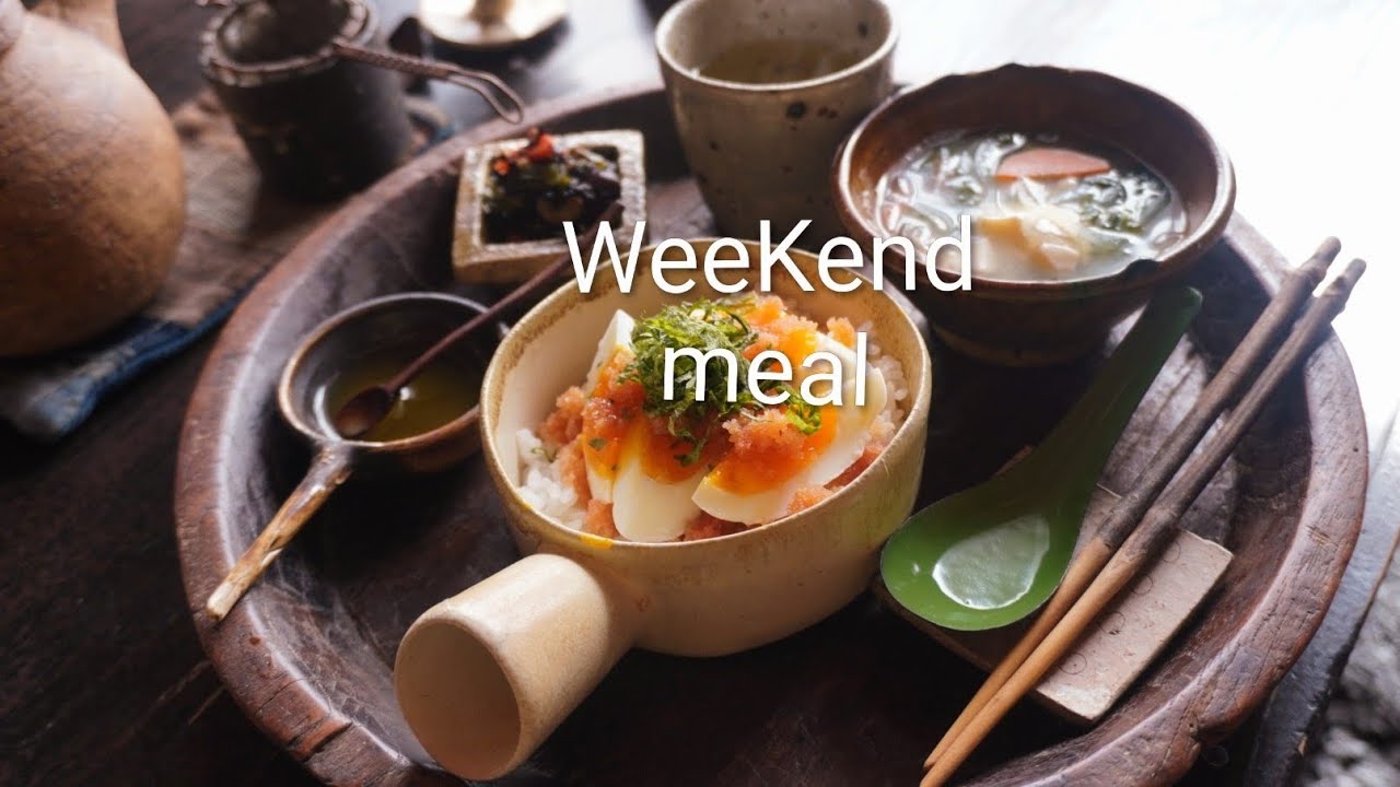 ✤パンケーキの焼き方✤美味しすぎる簡単明太子と茹でたまごの昆布茶タレ丼✤息子の友達にも大人気だったガーリックアンチョビパン