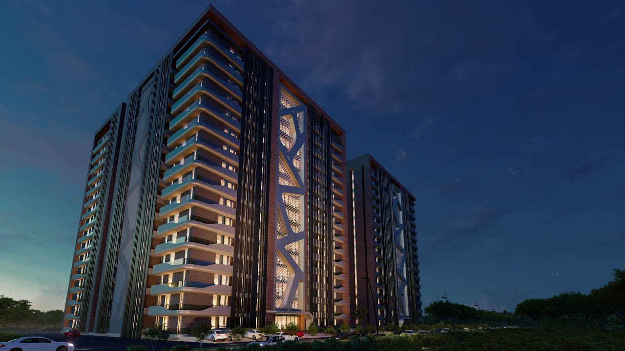 Lumion 9 Architectural Animation Flythrough - Residential Apartments